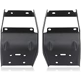 G-PLUS Running Board Mounting Brackets Fit Ford F150 2015-2022 | Driver and Passenger Side,Rear Bumper Step,Black,Skid-proof