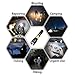 Aukelly LED Flashlight Rechargeable Flashlights High Lumens,Tactical COB Flashlight LED,Zoomable,6 Modes,Handheld USB Flashlight Altra Bright Handheld Flashlight For Camping,Emergency,with 18650 Batt