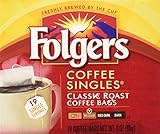 Folgers Coffee Singles Classic Roast-19 Coffee Bags