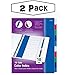 Kicko 3-Ring Binder Dividers with 10-Color Tabs - 2 Pack Durable Ring Binders for School, Kids and Adults - School Supplies, Office Accessories