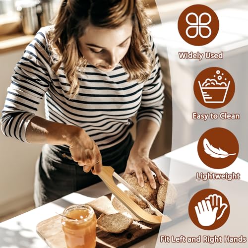 ZYARHNY Wooden Bread Bow Knife, 16