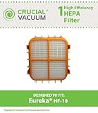 Eureka HF10 HEPA Filter Fits Eureka HF10, HF-10 Upright Vacuum Cleaner; Compare to Eureka part # 63347, Upright, Boss Capture, Pet Lover Vacuum cleaners, 63347A, 633489, 67810-2, H14017, 63358; Designed & Engineered By Crucial Vacuum