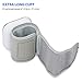 MeasuPro Portable Automatic Wrist Blood Pressure Monitor with Heart Rate Meter, Hypertension Color Alert Display, Two User Modes, IHB Indicator and Memory Recall