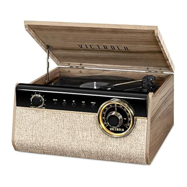 Tocadisco Victrola 3 Veloc. 4 en 1 Bluetooth y Radio
