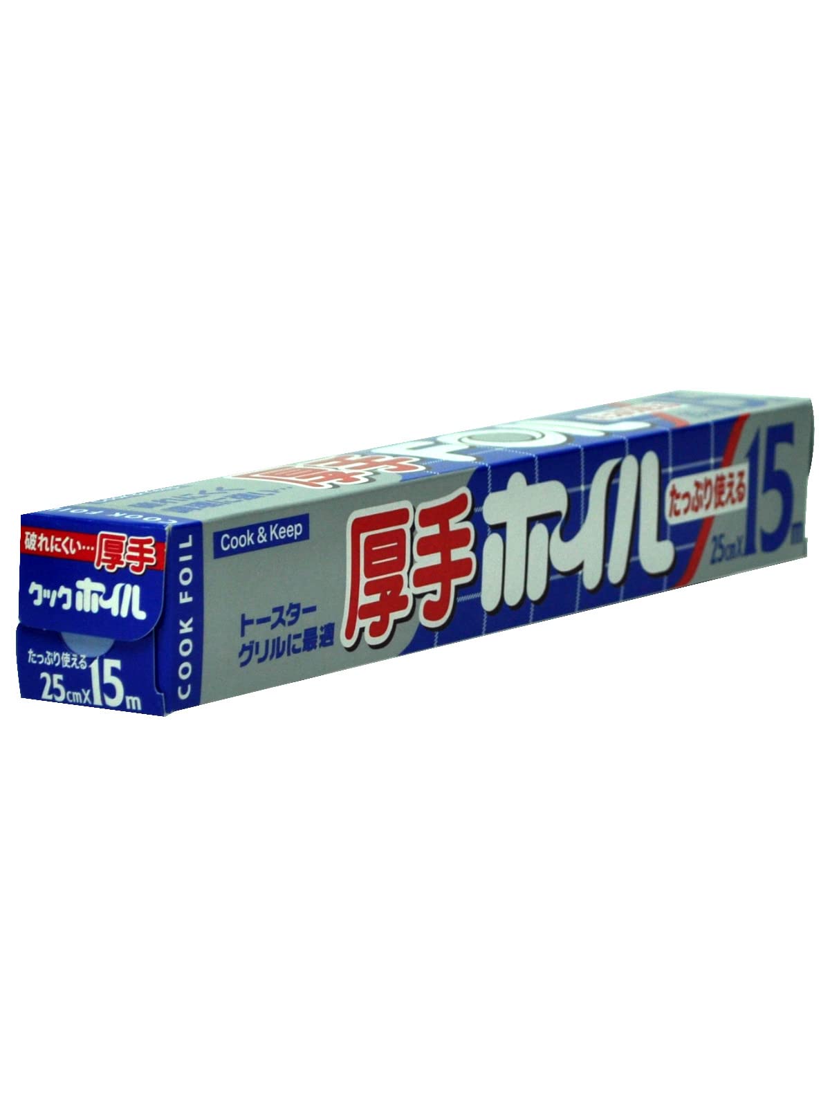 エムエーパッケージング アルミホイル 厚手お料理ホイル 25cm×15m シルバー 厚手商品画像