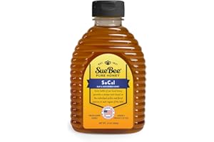 Sue Bee Honey Regional Southern California Honey, Strained, Unfiltered Beekeeper-Owned Co-op Honey, 24-Ounce