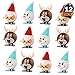 12 Piece Christmas Wind Up Toys Set, Stocking and Party Bag Fillers, Gift Giving, Party Favors, 3 Different Designs Per Set