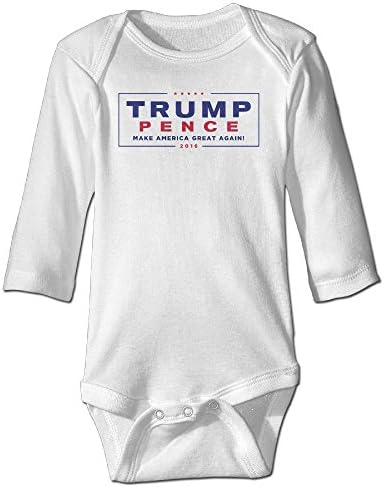 Trump Pence Make America Great Again!2016 Newborn Infant Bodysuits Baby Onesies