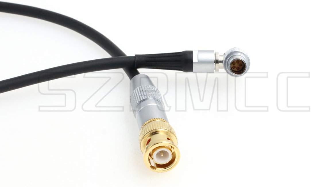SZRMCC BNC to Right Angle 9 Pin EXT SMPTE Time Code Cable for RED Komodo Cinema Camera, Right Angle 9 Pin Cable - Image 4