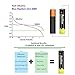 RayHom USB Rechargeable Lithium Batteries AAA - 8-Pack Triple A Batteries, Rechargeable AAA Li-ion Battery with 2 USB-C 2-in-1 Charging Cable, 1.5V 1100mwh, Charges 1 Hours, Over 1000+ Cycles