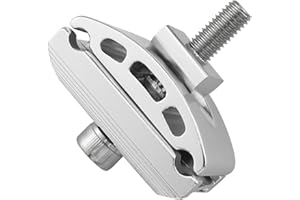 Bicycle Seatpost Head Saddle Pipe Head DGHAOP Silver Aluminium Alloy Bike Seatpost Clamps Head Saddle Pipe Screw Seat Tube Cy