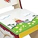 Fantasy Fields - Dinosaur Kingdom Hand Crafted Kids Wooden 2 Chairs Set