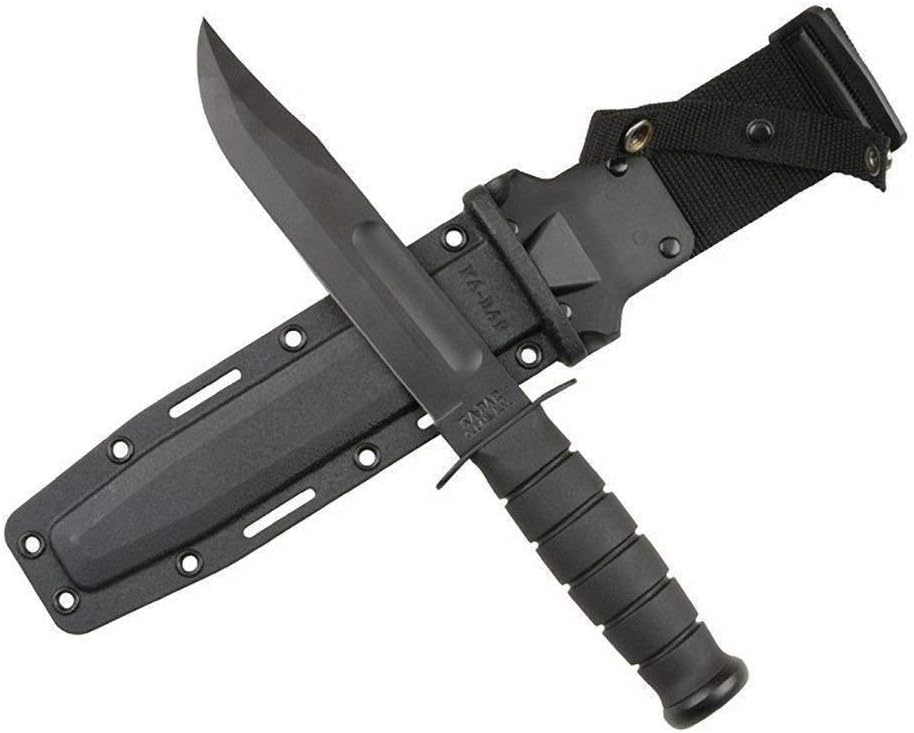 Ka-Bar Full-Size Fixed 7.0 in Blade Kraton Handle