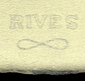 Rives Lightweight White- Pack of Five 19x26 Inch Sheets