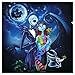Leezeshaw 5D DIY Diamond Painting by Number Kits Fameless Rhinestone Embroidery Paintings Pictures for Home Decor - Jack 40x40cm