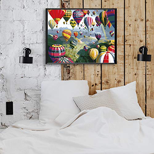 Paint by Numbers for Adults On Canvas Painting Kit Rolled WrinkleFree