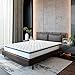 REVO Sleep 10-inch Cooling Hybrid Queen Mattress with Gel Memory Foam and Individually Wrapped Innerspring Coils - Superior Medium Firm Comfort and Posture Support
