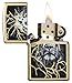 Zippo Lightening Lion Design Pocket Lighter