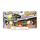 Hot Wheels Monster Jam - Mighty Minis - Team Hot Wheels and Grave Digger