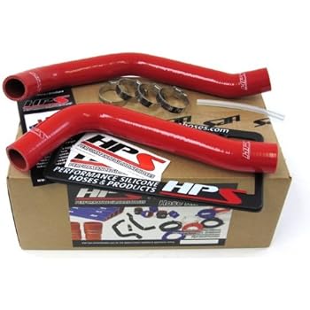HPS 57-1215-RED Red Silicone Radiator Hose Kit Coolant