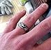 Three Keys 8mm Tungsten Wedding Ring Laser Amouflage Camo Wedding Band Engagement Ring Polish