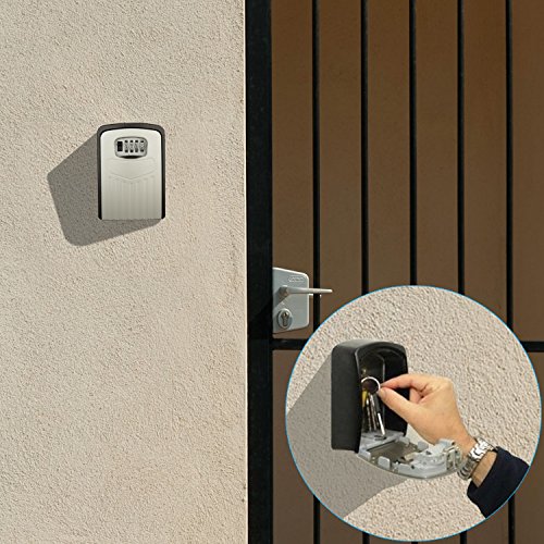 Diyife Extra Large Key Lock Box, [Upgraded Version][Wall Mounted