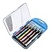 6pc Premium-Quality Micro Precision Screwdriver Set CRV Eyeglasses Watches Electronics Aluminum Handle by Homaster