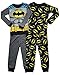 DC Comics Little Boys Toddler Batman 4 Pc Cotton Pajama Set