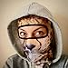 WTACTFUL Animal Balaclava Face Mask Breathable Wind Dust UV Helmet Liner Protection Skiing Snowboard Snowmobile Cycling Motorcycle Driving Riding Biking Fishing Hunting Music Festivals Halloween BNB02