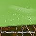 Naturehike Lightweight Camping Tarp Shelter Beach Tent Sun Shade Awning Canopy with Tarp Poles, Portable Waterproof Sun-proof 204.7x181/157.5x137.8 for Hiking Fishing Picnic (Green&Grey-L)