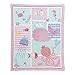 Bedtime Originals Sugar Reef Aquatic 3 Bedding Set, Pink/Blue