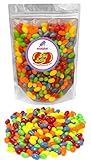 Jelly Belly 5-Flavor Sours Jelly Beans 1lb (1 pound ) in resealable stand-up bag