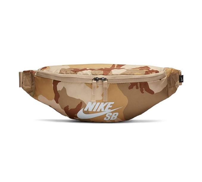 Nike SB Heritage Camo Hip Bag Waistbag Gürteltasche (Desert camo, one Size)