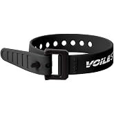 Voile Straps - 12" Nylon Buckle (Black)