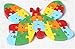 HIPGCC Wooden Jigsaw Puzzles Toys Preschool Letter & Numbers Puzzles Educational Toys for Toddlers/Kids/Children/Boys/Girls (3 4 5 Year Old and Up)