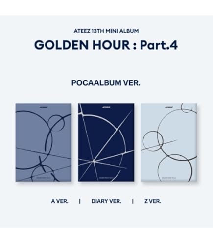 Amazon.com: A-TEEZ GOLDEN HOUR : Part.4 [DIGIPACK Ver.] 13th Mini