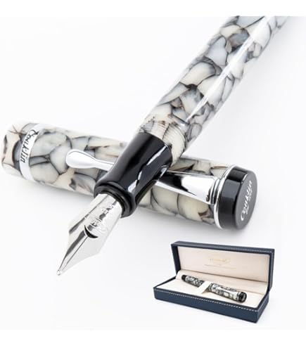 Conklin All American Füllfederhalter – Fine Nib, „Old Glory“ Design Mit Chrom-Akzenten, Ikonisches US-Design