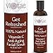 100% Natural Vitamin C Anti Aging Facial Scrub, Gentle Exfoliating & Smoothing - 'Get Refreshed!' by Vi-Tae® - For all Skin Types - 4.46oz