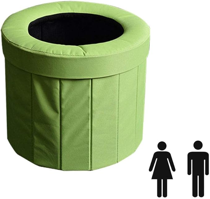 HYM Faltbare Autotoilette - Geeignet FüR Angeltoilette, Campingtoilette