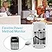 Premium Wireless Baby Monitor By ANNKE - Built-In Camera & Clear Two-Way Audio - Night Vision Mode - 2.4GHz Encrypted WiFi Long Transmission Range - 2.4
