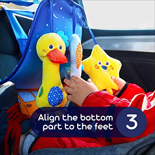 Baby Car Seat Toys Infant Soft Toys to 12 Months for Car Seat