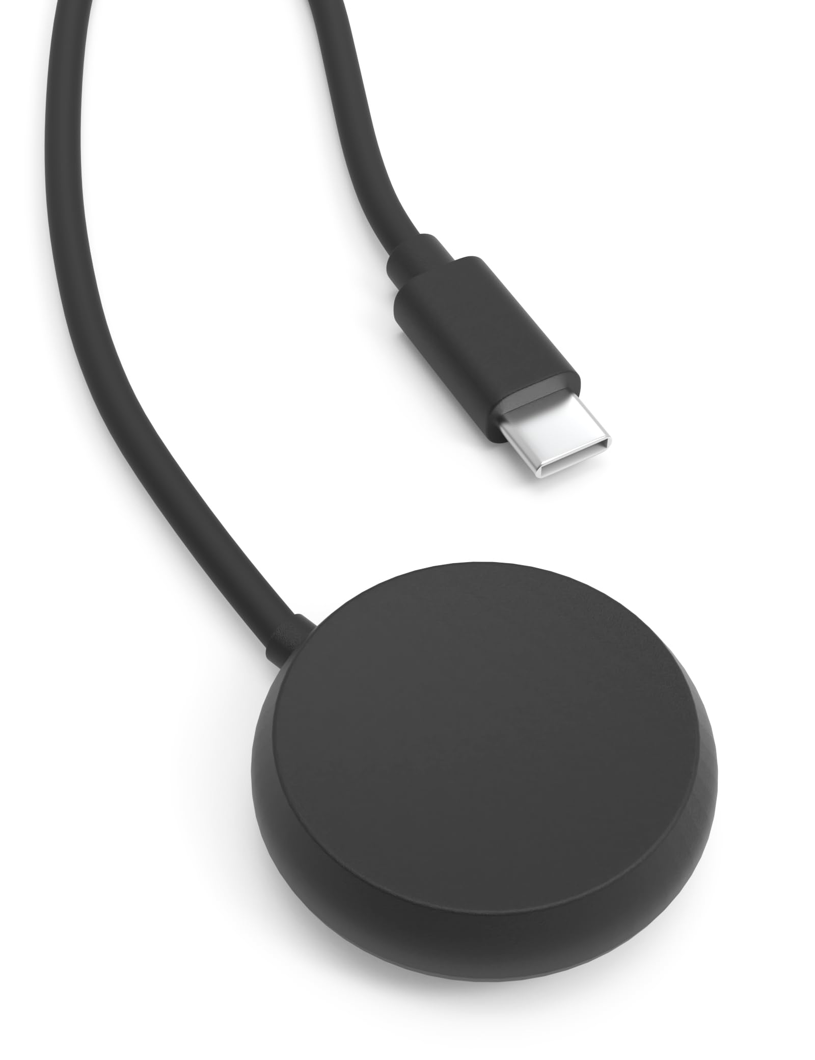 Sinoacc Charging Cable Compatible for Google Pixel Watch Charger 100Cm/3.3Ft USB Type C Charging Stand for Google Pixel Watch - Black