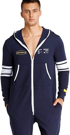 mens hooded pyjamas