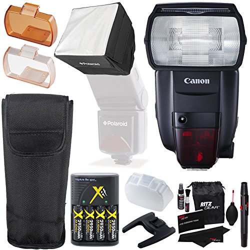 Canon Speedlite 600EX II-RT, Polaroid Mini Universal Studio Soft