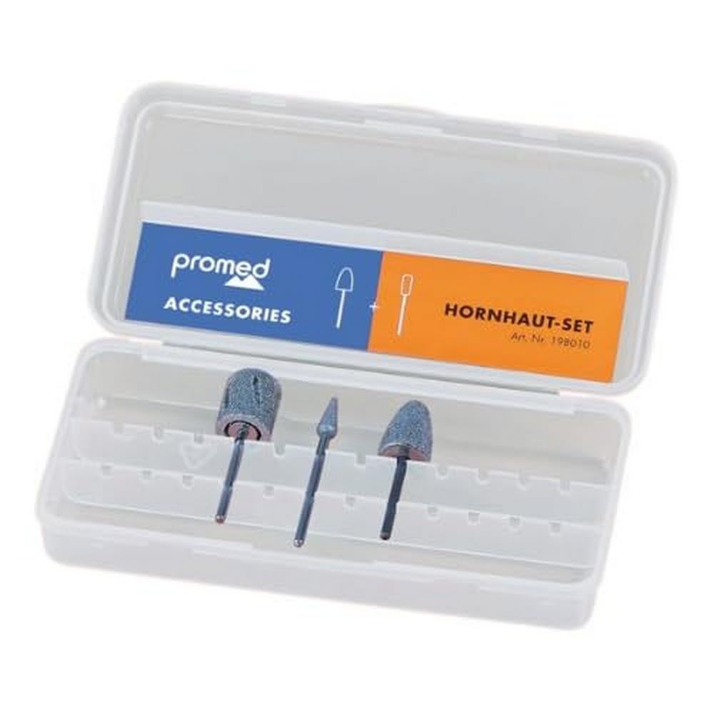 Promed Calluses Set, Modellage, Nail Drill Bit Set, Nail Drill Bits for Electric Nail File/Drill and Nail Art