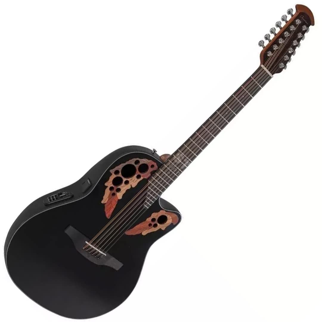 Photo 1 of Ovation Elite Celebrity Mid-depth 12-string Black