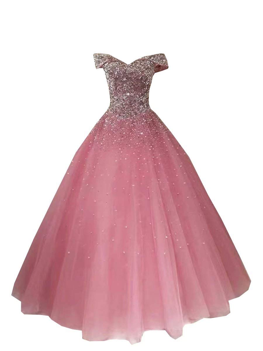 Gold Embroideried Prom Dress Ball Gown Satin Floor Length Corset