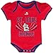 St. Louis Cardinals Newborn Baby Girls Triple Play 3-pk Bodysuit Creeper Set