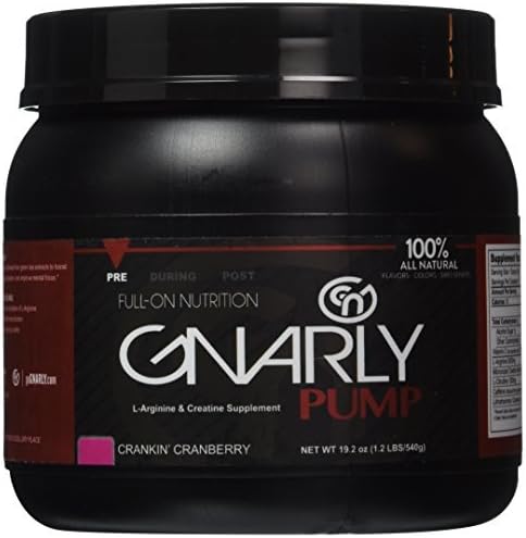 Gnarly Pump 19.2 oz Crankin Cranberry 30/Serv by Gnarly Nutrition