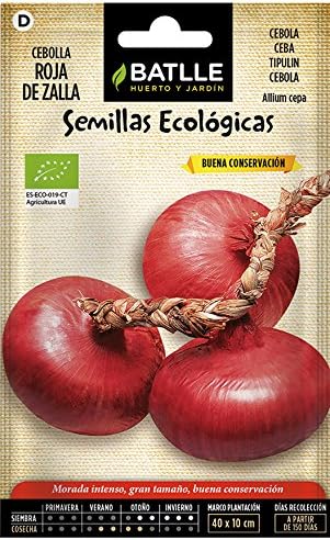 Semillas Ecológicas Hortícolas - Cebolla Roja de Zalla - ECO ...